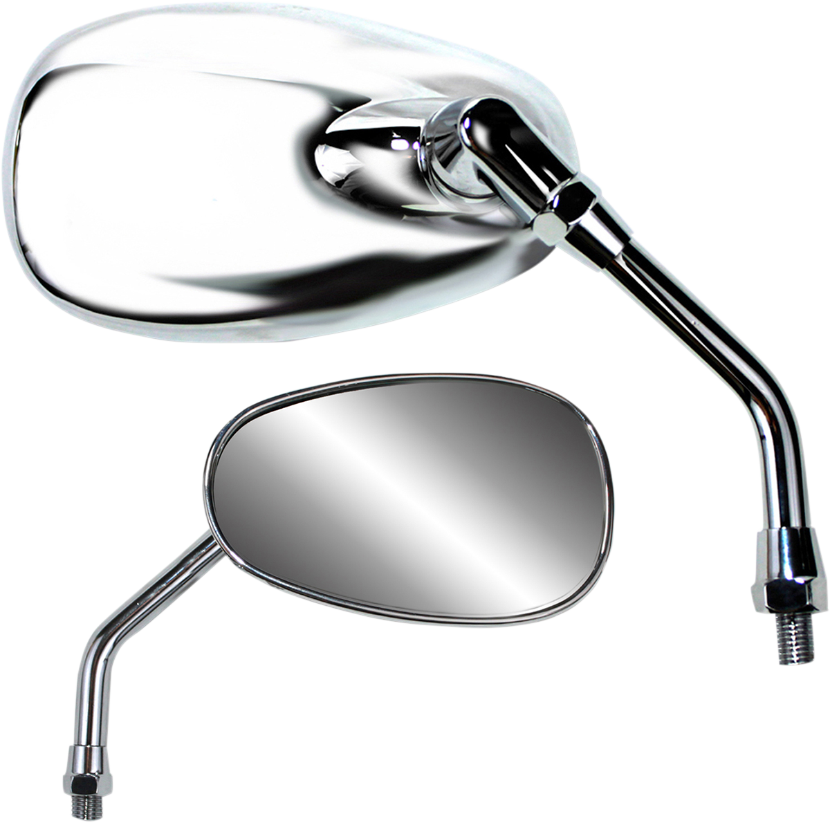 PARTS UNLIMITED CLASSIC AMERICAN-STYLE MIRRORS MIRROR PU AMERICAN CHROME