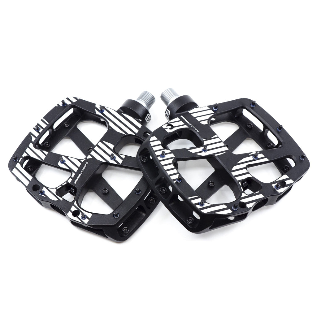 Flat Pedal Alu Black For E-Bike