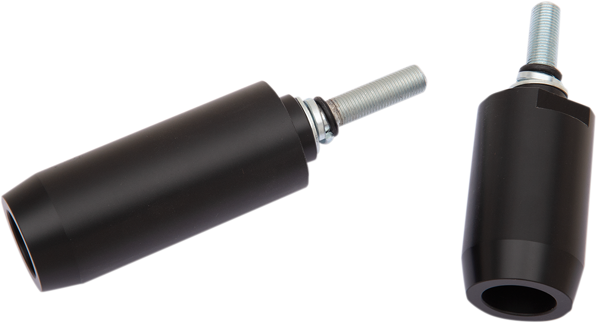POWERSTANDS RACING FRAME SLIDERS FRAME SLIDER YAM BLK