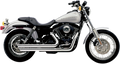 COBRA SPEEDSTER SLASHDOWN EXHAUST FOR HARLEY-DAVIDSON 2012 - 2017 Chrome Speedster Slashdown Exhaust System