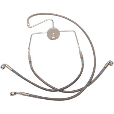 EXTENDED LENGTH STAINLESS STEEL BRAKE LINE KITS FOR HARLEY-DAVIDSON