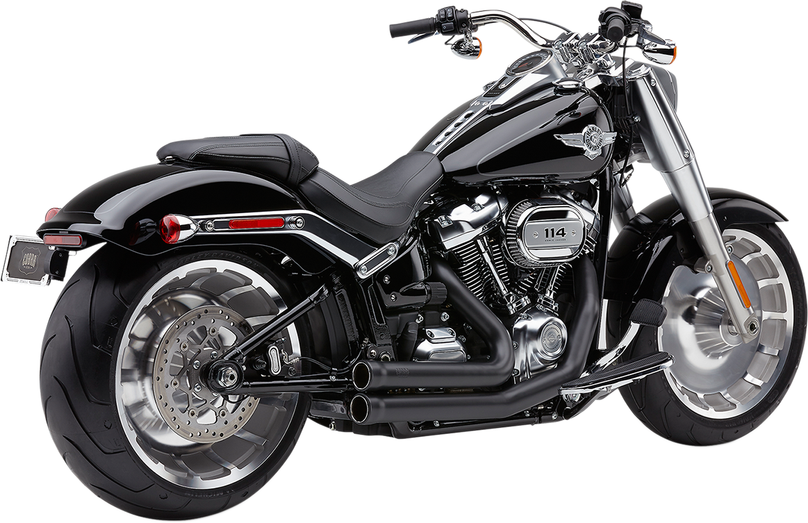 COBRA 909 2-INTO-2 EXHAUST SYSTEMS FOR HARLEY-DAVIDSON 2018 - 2020 Black 909 2-into-2 Exhaust System
