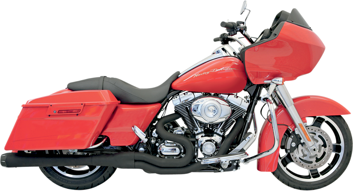 BASSANI XHAUST B4 2-INTO-1 EXHAUST SYSTEMS FOR HARLEY-DAVIDSON 2009 Black B4 2-Into-1 Exhaust System