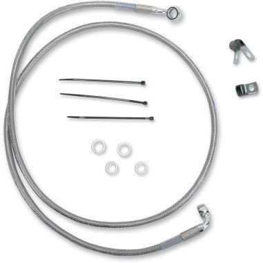EXTENDED LENGTH STAINLESS STEEL BRAKE LINE KITS FOR HARLEY-DAVIDSON