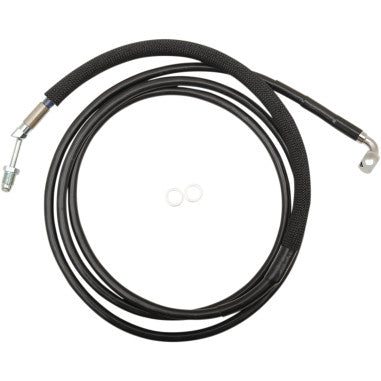 STAINLESS STEEL HYDRAULIC CLUTCH LINES FOR HARLEY-DAVIDSON
