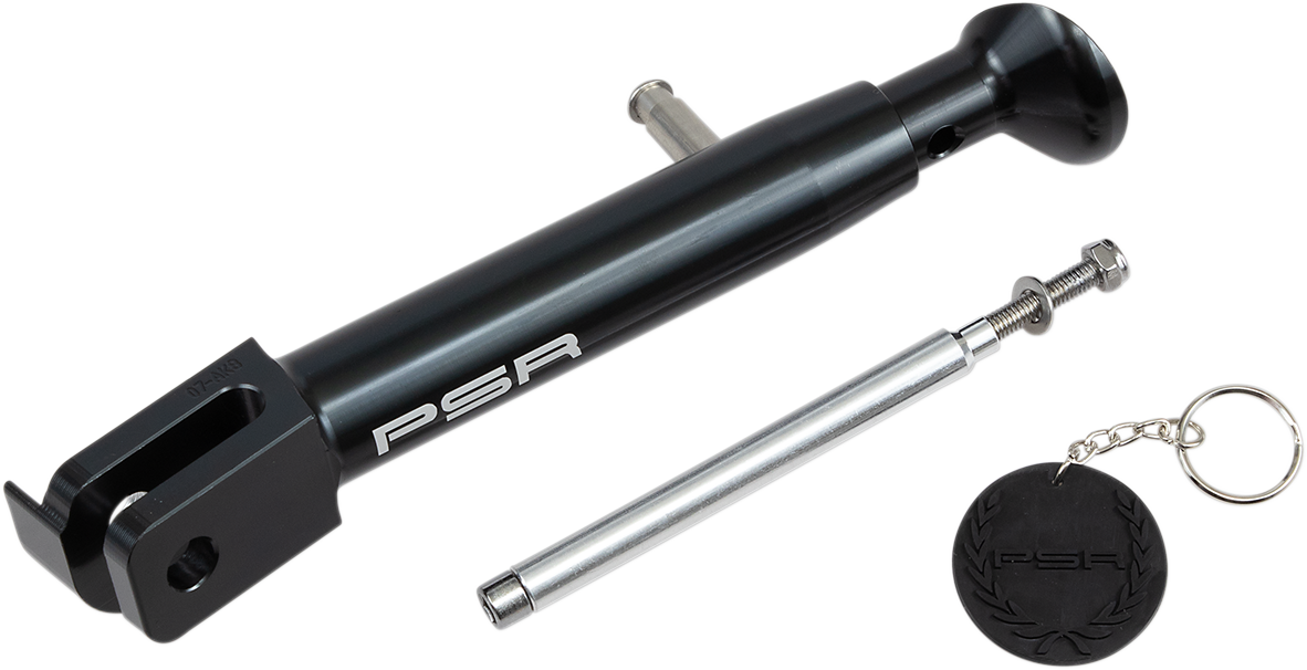 POWERSTANDS RACING ADJUSTABLE KICKSTANDS SIDESTAND ADJ YAM BLK