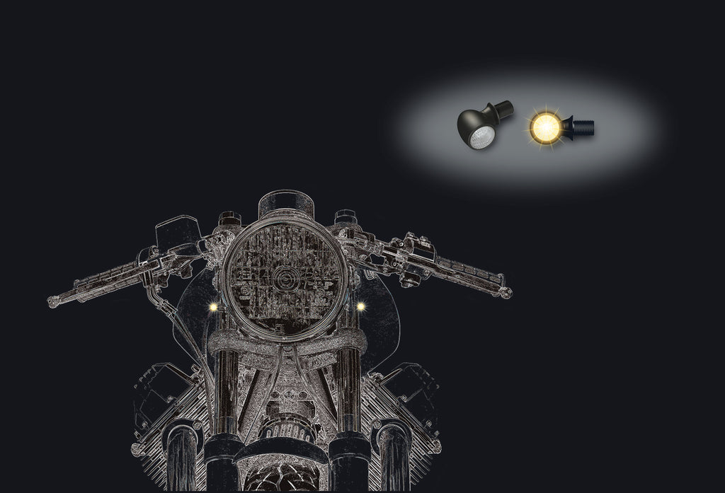 Micro Intermitente LED Homologado Kellermann Atto Turn Signal Light ECE Approved