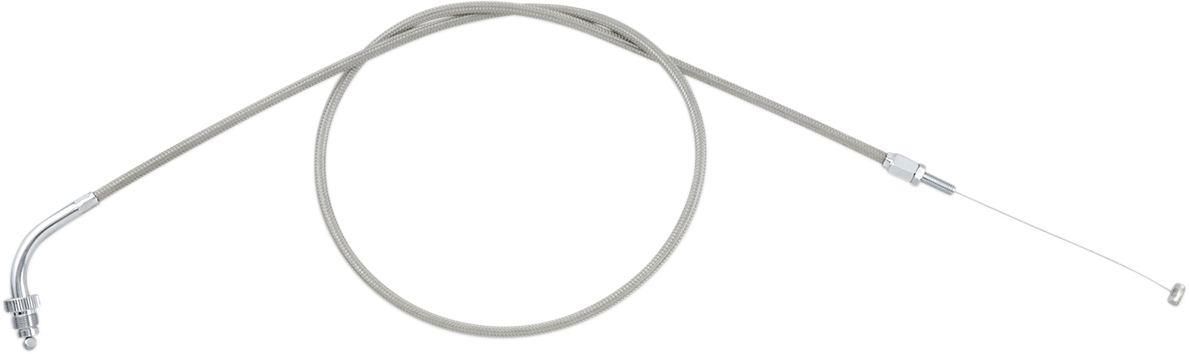 MOTION PRO ARMOR COAT BRAIDED STAINLESS STEEL CABLES AC THR PUSH CABLE, HON
