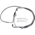 EXTENDED LENGTH STAINLESS STEEL BRAKE LINE KITS FOR HARLEY-DAVIDSON