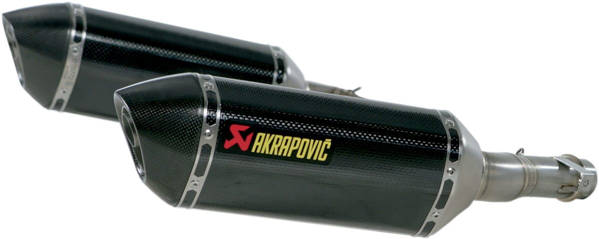 AKRAPOVIC SLIP-ON SERIES MUFFLERS MUFFLER CF KAW 1000 10-13