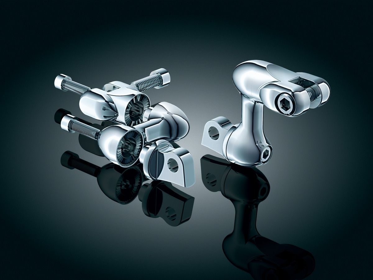 Adjustable Footpeg Extensions for Harley-Davidson® Adjustable Footpeg Mount