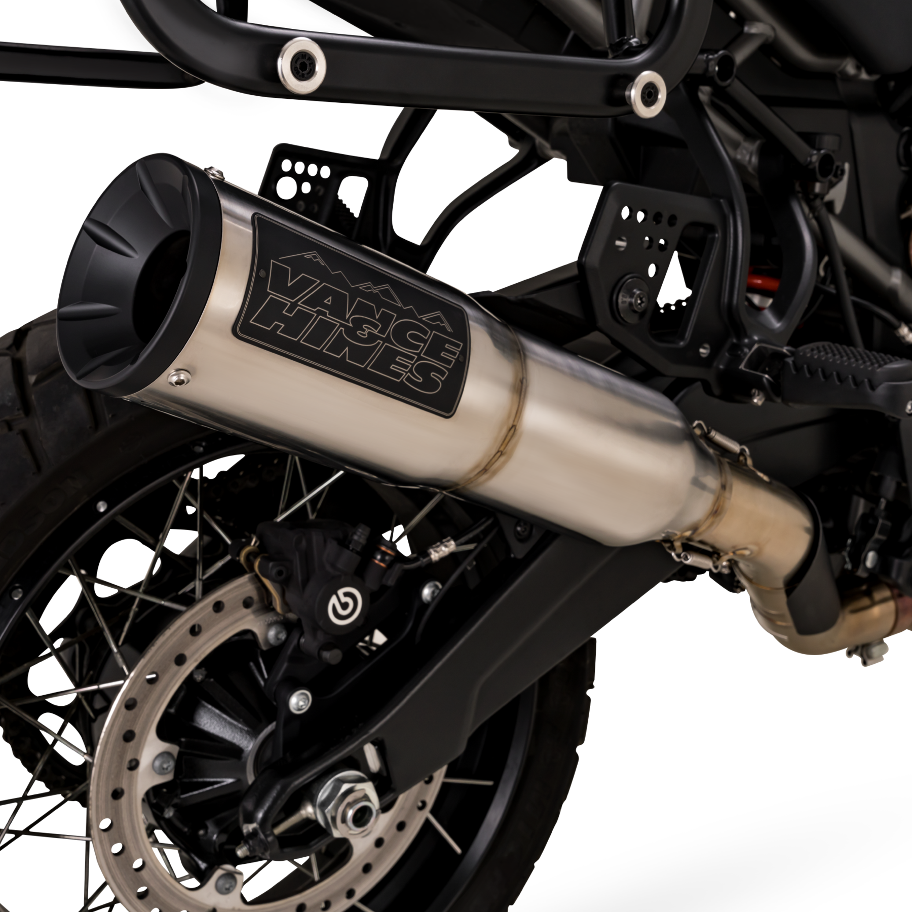 Exhaust For Harley-Davidson Pan America Vance &amp; Hines Adventure Hi-Output 450