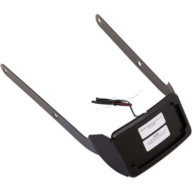 CURVED LICENSE PLATE MOUNTS WITH LED LIGHTS FOR HARLEY-DAVIDSON