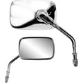BILLET CHROME MIRRORS FOR HARLEY-DAVIDSON