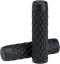 BILTWELL TPV GRIPS GRIPS TORKER 1" BLACK