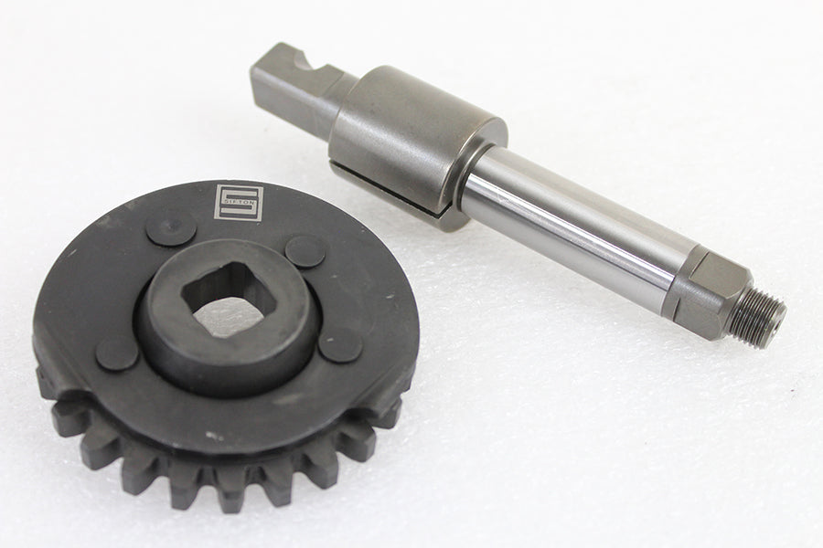 Sifton Kickstarterwelle und Zahnrad für Harley-Davidson 1941-1964