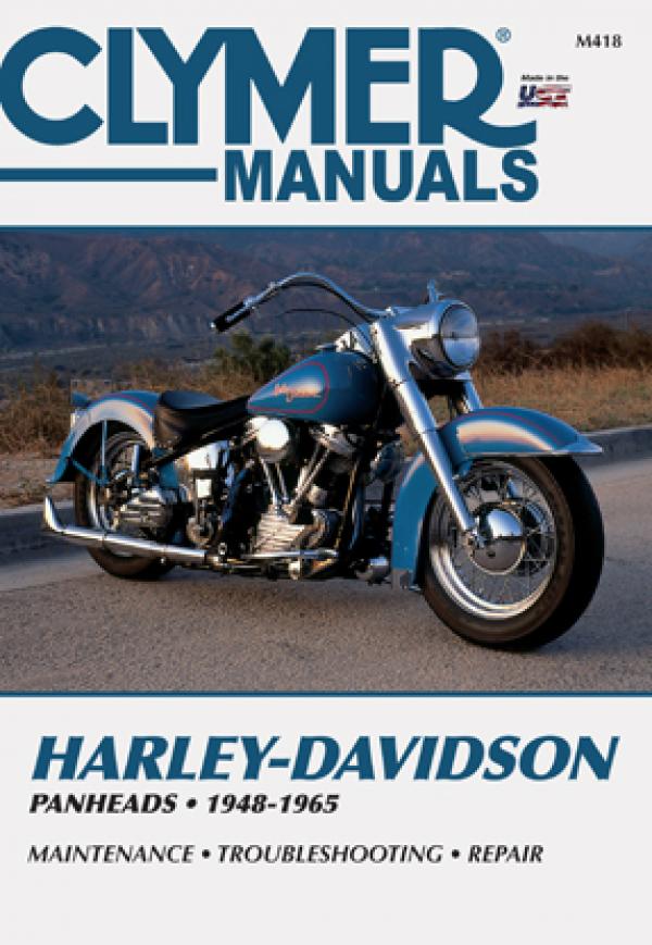 Manual Taller Clymer M418 Harley-Davidson 1948-1965 Panhead Service Manual