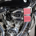 Tuned Induction Air Cleaners Chrome For Harley Davidson