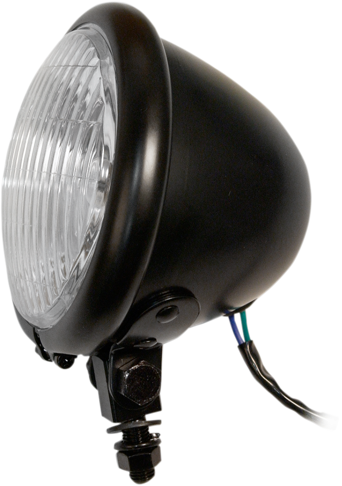 EMGO BATES STYLE 41⁄2" SPOTLAMPS SPOTLAMP SHELL 4 1/2 BLK