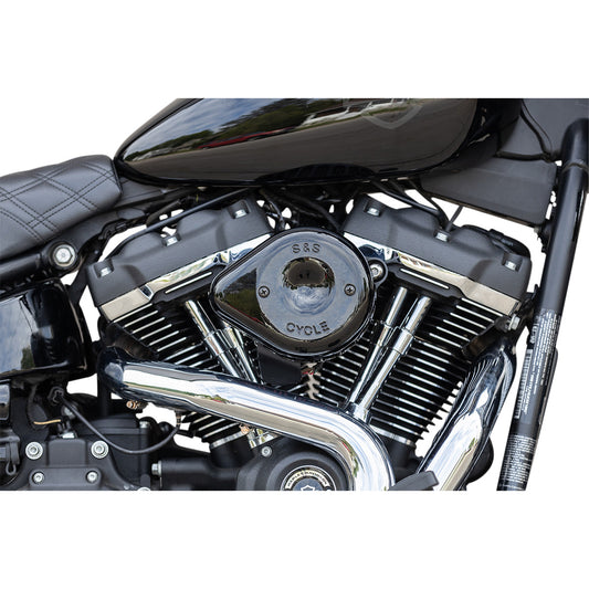 Luftfilter für Harley-Davidson M8 S & S Mini Teardrop Stealth Air Cleaner Schwarz