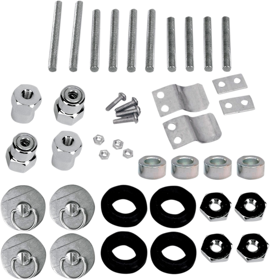 SADDLEMEN S4 QUICK-DISCONNECT SADDLEBAG DOCKING POST AND FASTENER KITS DOCKING POST KIT KAW