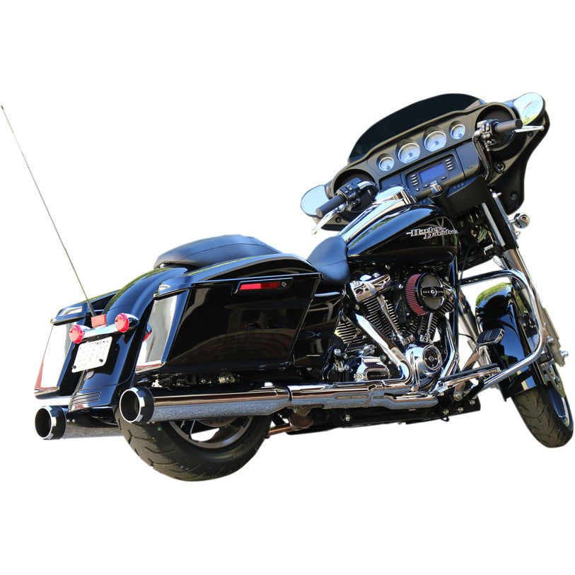 Auspuffblenden für Harley-Davidson® Touring ab 2017, S&amp;S MK45 Performance-Auspuff