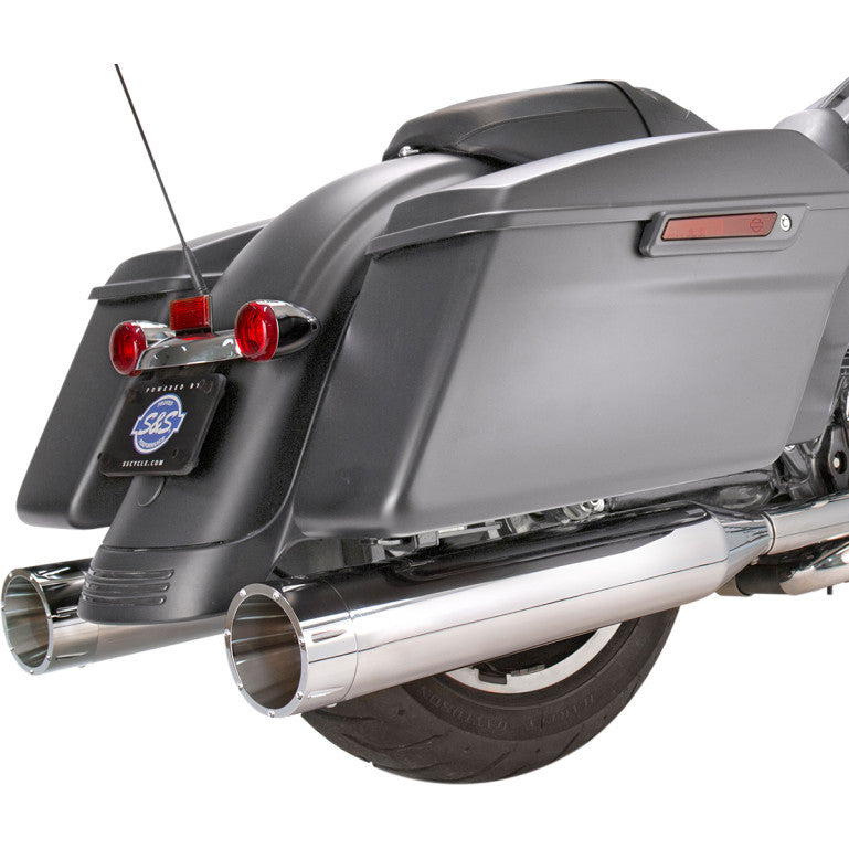 Auspuffblenden für Harley-Davidson® Touring ab 2017, S&amp;S MK45 Performance-Auspuff