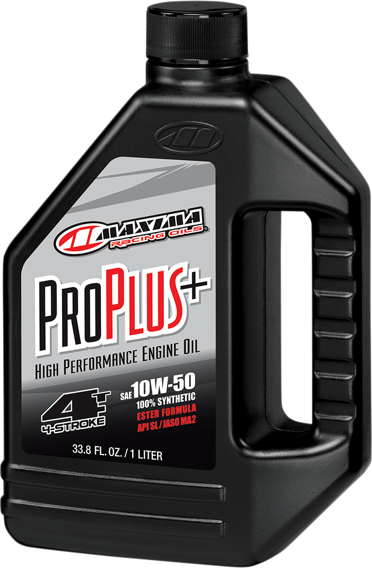 Aceite Motor 10W-50 Maxima Pro Plus+ Synthetic 4T Motorcycle Engine Oil