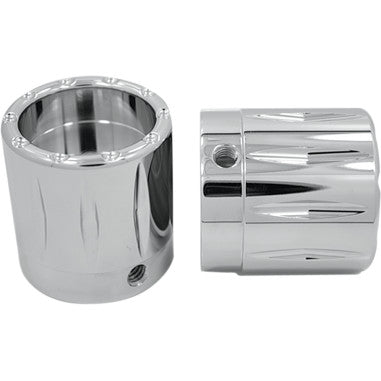 FRONT AXLE NUT COVERS FOR HARLEY-DAVIDSON