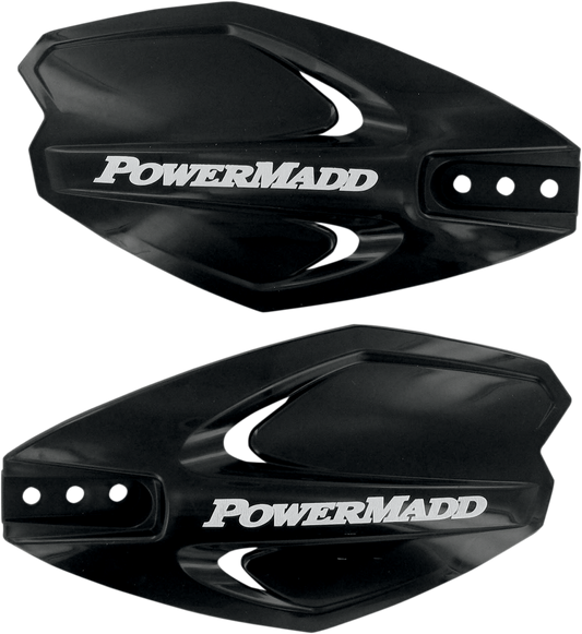 POWERMADD/COBRA POWERX HANDGUARDS AND MOUNT KITS HAND GUARD-MX GUARD BLACK