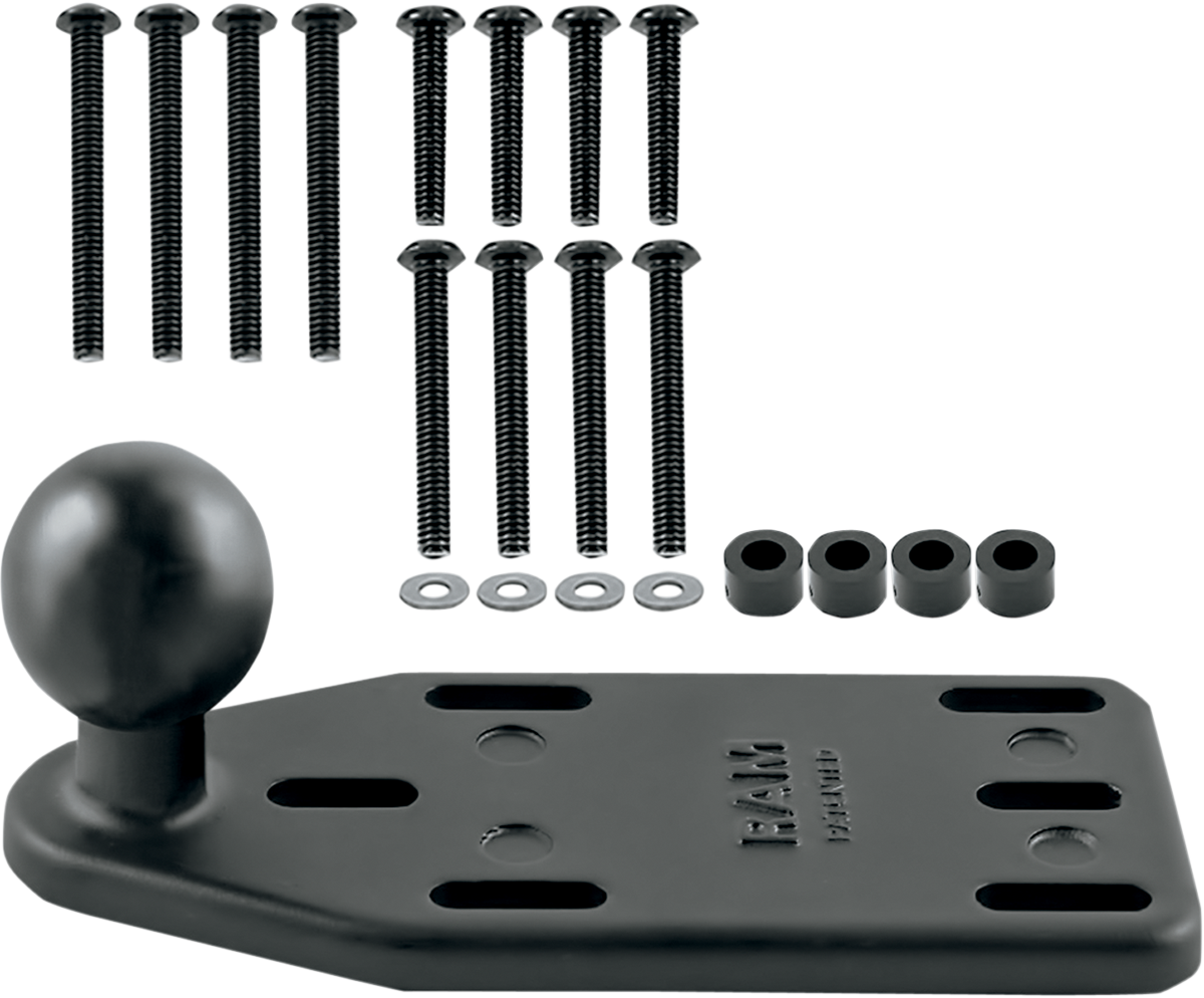 RAM MOUNT RAM MOUNT MOTORCYCLE BRAKE/CLUTCH RESERVOIR COVER BASES WITH 1" BALL CENTERED BASE RES COVER B-346