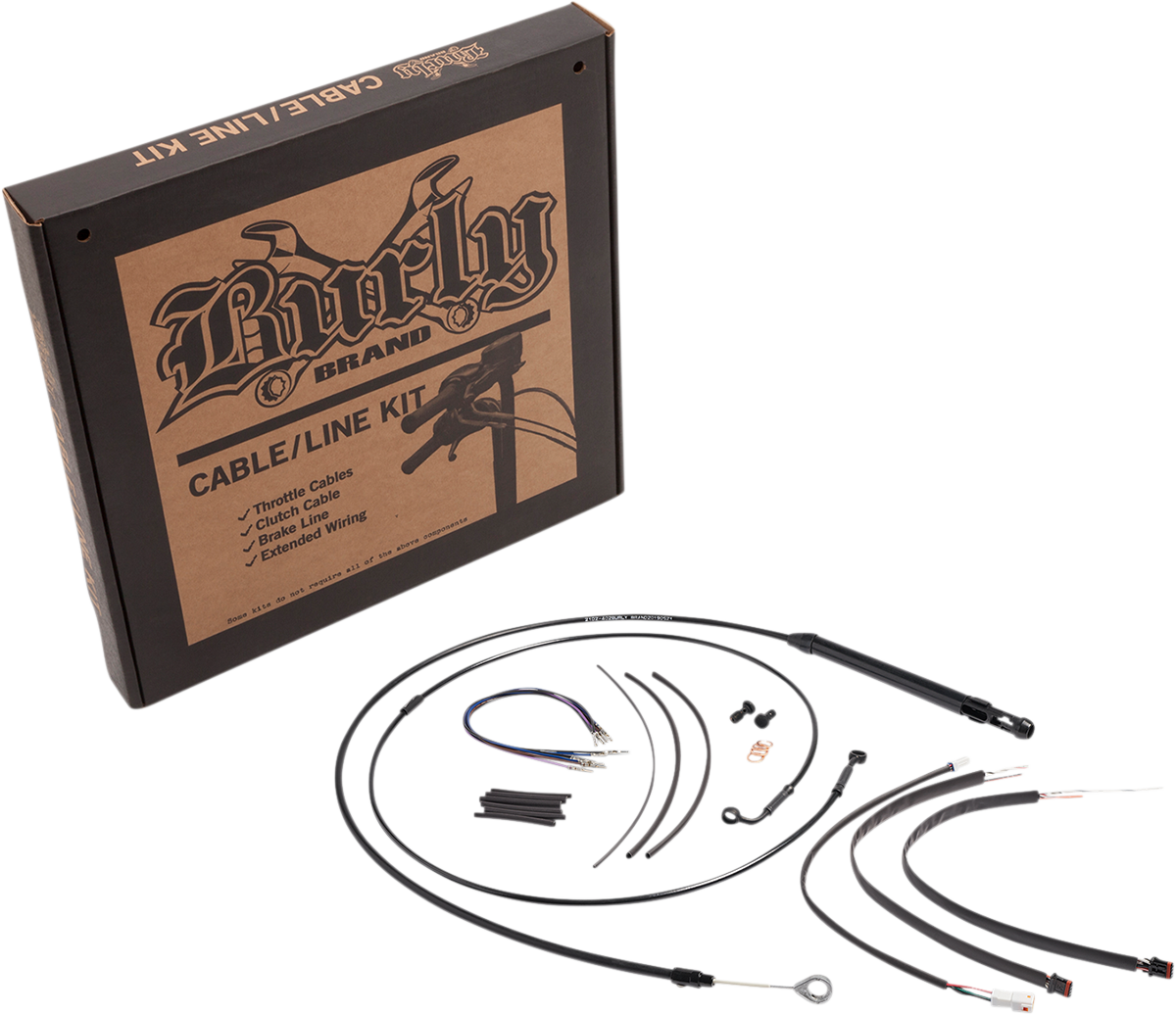 Kit-Kabel Handlar für Harley-Davidson Softail M8 14 "Lenkerkabelsteuerungskit