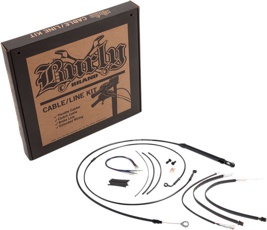 Cables Manillar Para Harley-Davidson Softail M8 14" Handlebar Cable Control Kit