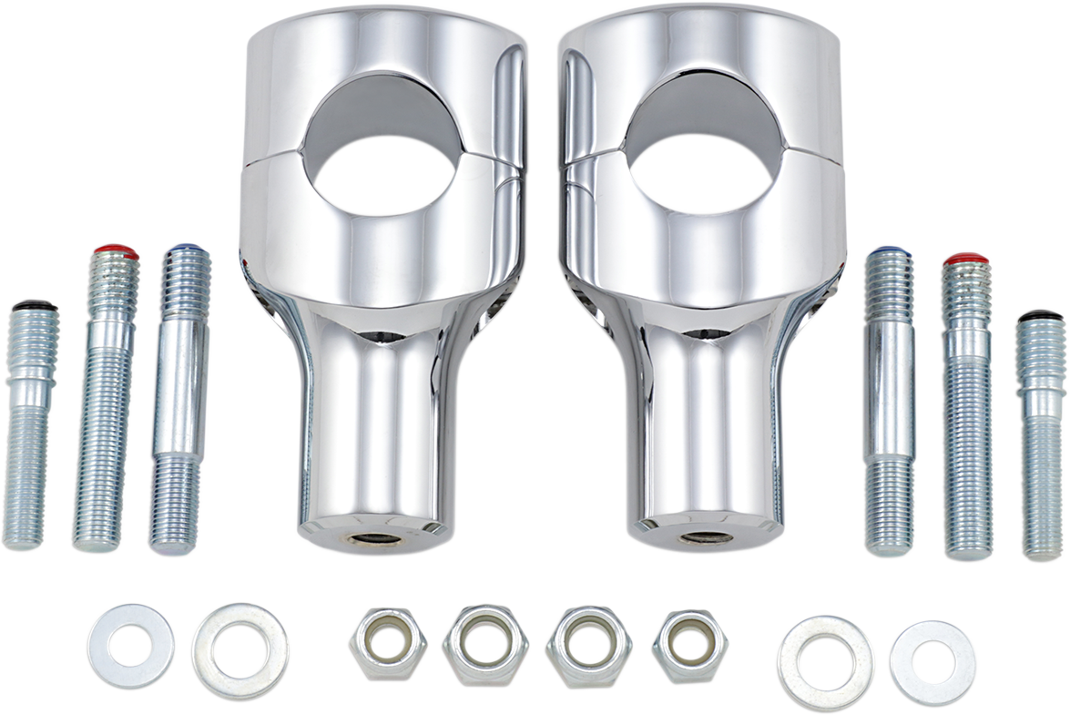 DRAG SPECIALTIES 11/2" BIG BUFFALO RISERS RISERS BIG BUF 3" CHR