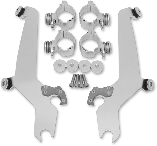MEMPHIS SHADES METRIC NO-TOOL TRIGGER-LOCK MOUNT KITS FOR SPORTSHIELDS MNT KIT TL S/S WIDE