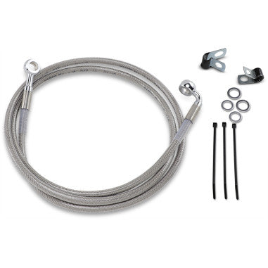 EXTENDED LENGTH STAINLESS STEEL BRAKE LINE KITS FOR HARLEY-DAVIDSON