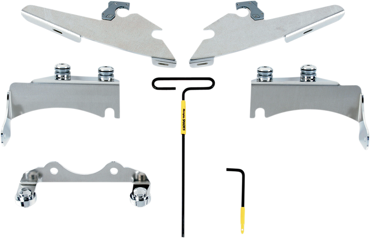 MEMPHIS SHADES METRIC NO-TOOL TRIGGER-LOCK MOUNT KITS FOR FATS/SLIM MNT KIT TL F/S VUL900