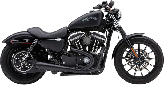 COBRA EL DIABLO 2-INTO-1 EXHAUST SYSTEMS FOR HARLEY-DAVIDSON 2014 - 2019 Black El Diablo 2-Into-1 Exhaust System