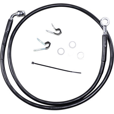 EXTENDED LENGTH STAINLESS STEEL BRAKE LINE KITS FOR HARLEY-DAVIDSON