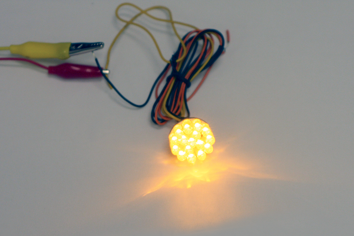 CUSTOM DYNAMICS UNIVERSAL LED CLUSTERS BULB LED CLSTR 1" AMB