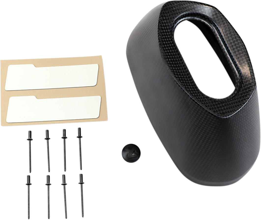 AKRAPOVIC REPLACEMENT PARTS END CAP CF AC5 TYPE 1