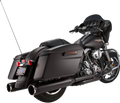 S&S CYCLE 41/2" MK45 PERFORMANCE MUFFLERS FOR HARLEY-DAVIDSON 1995 - 2013 Black/Black/Natural Thruster Mk45 Slip-On Mufflers