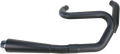 BASSANI XHAUST ROAD RAGE 2-INTO-1 SYSTEMS FOR HARLEY-DAVIDSON 1995 - 2000 Black Short Upswept Road Rage 2-Into-1 Exhaust System