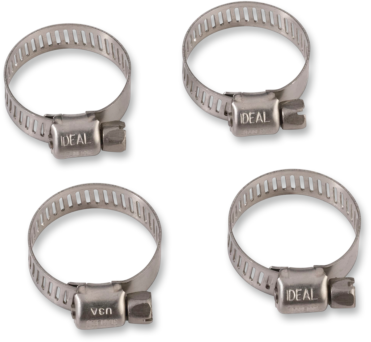 MOOSE RACING HARD-PARTS GEAR DRIVE HOSE CLAMPS CLAMP HOSE SS 10-27MM 4PK