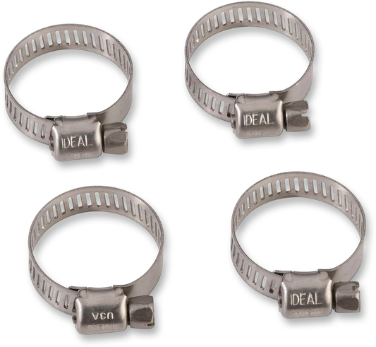 MOOSE RACING HARD-PARTS GEAR DRIVE HOSE CLAMPS CLAMP HOSE SS 13-32MM 4PK