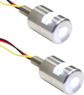 K&S TECHNOLOGIES THREE-BEAM LICENSE PLATE BOLT LIGHTS LICENSE PLATE LIGHT 3 WAY