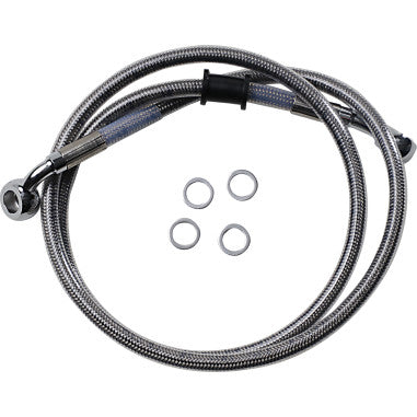 STANDARD LENGTH STAINLESS STEEL BRAKE LINE KITS FOR HARLEY-DAVIDSON