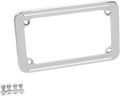 DRAG SPECIALTIES CHROME LICENSE PLATE FRAME FRAME LIC. 4X7" CHR