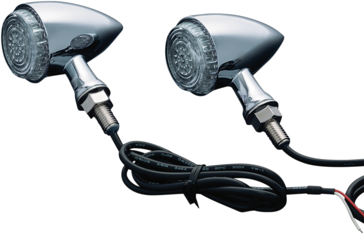 Intermitentes 3 En 1 Posicion Y Freno Kuryakyn 2507 Torpedo Lights Homologado