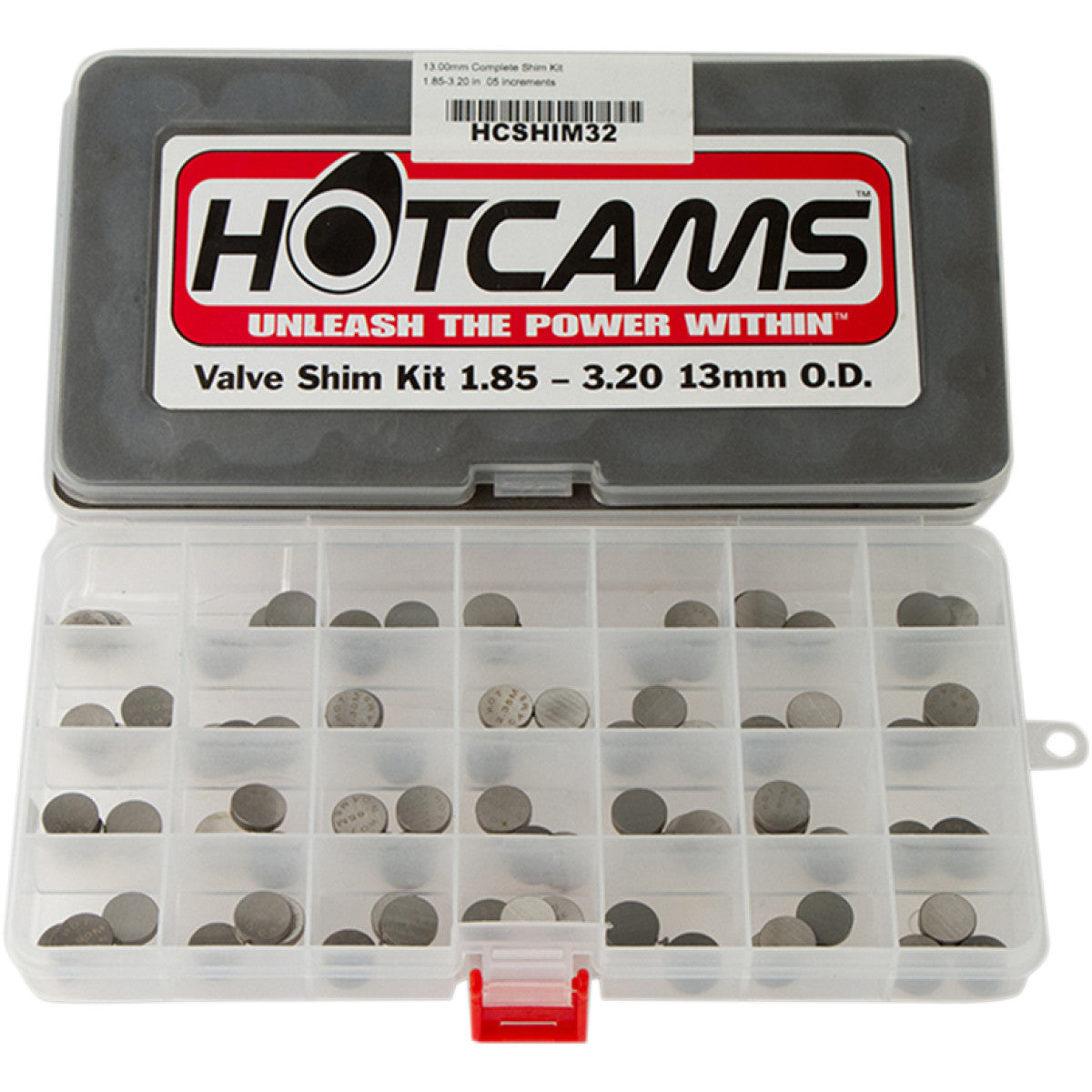 Hot Cams HCSHIM32 Valve Shim Kit Refill Package 13mm Universal